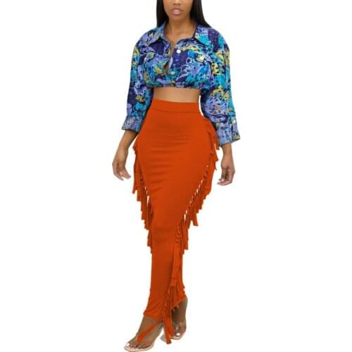 PNDODO High Waist Skirts For Women