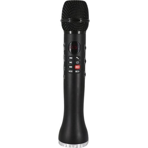 Professional Karaoke Microphone Wireless Speaker Portable Bluetooth Microphone For Phone Iphone Handheld Condenser Mic