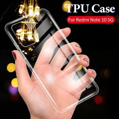 For Xiaomi Redmi Note 10 Pro Max 10S Transparent Shockproof Phone Protect Case For Xiaomi Redmi Note 10 5G Pro Max Grobal 10 S