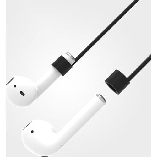 Earphone Strap For Apple AirPods Accessories Anti-Lost Headphone Magnetic String Rope Silicone Cable Cord For Airpods