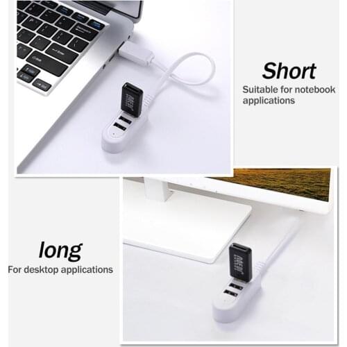 USB Hub 2.0 Multi USB 2.0 Hub USB Splitter High Speed One Accessories Card 3 6 Hab Computer For PC In Reader All TF SD 2.0 X4I6