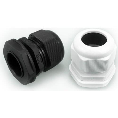 10 Pcs 3/8" 1/2" 3/4" UL Certification NPT Strain Relief Cord Grip Cable Gland Without Nut