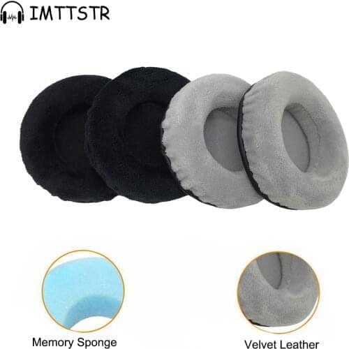 75mm Velvet Ear Pads for Koss HV1 HV1A HV/1 HV/1A Earphones Cushion Earpads Cups Pillow Replacement Cover Earmuffes