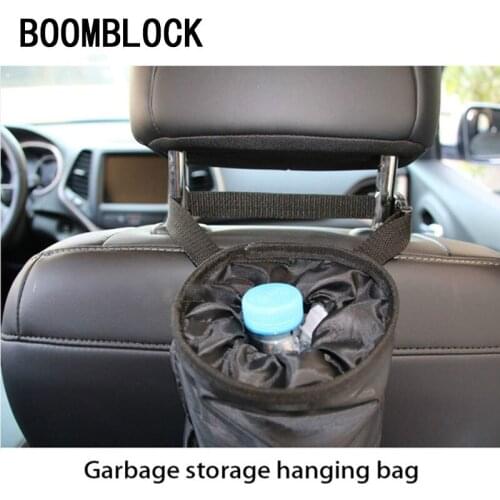 Car portable garbage storage hanging bag for Mercedes W203 W204 BMW E39 E36 E90 F30 F10 Volvo XC60 XC90 Alfa Romeo Audi A6 c5 c6