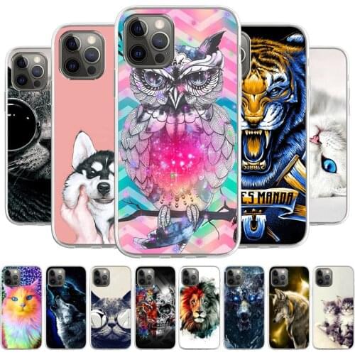 Cases for Samsung Galaxy J2 Prime Pro 2018 Core J1 Mini 2016 Shockproof Soft Silicone Phone Case Animals Cats Tiger Dog Cover