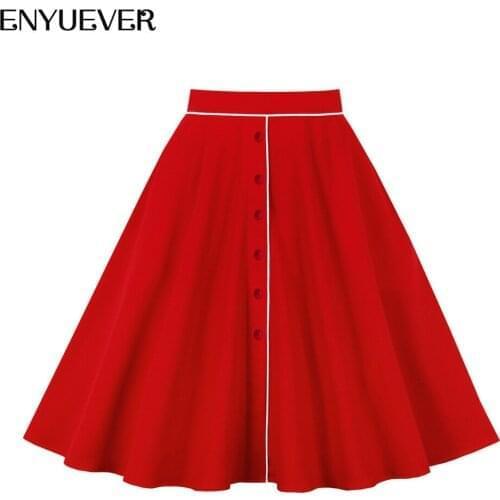 ENYUEVER Women's Pleated Skirts