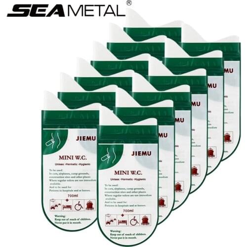 Disposable Pee Bag Outdoor Camping Hiking Mini Toilet Portable Urinal Bag Emergency Car Urine Vomit Bags Interior Car Urine Bags