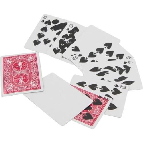 Wholesale 50 sets/lot Fast Printing Gimmick Cards Magic Tricks Magician Gimmick Accessories Illusions Mentalism