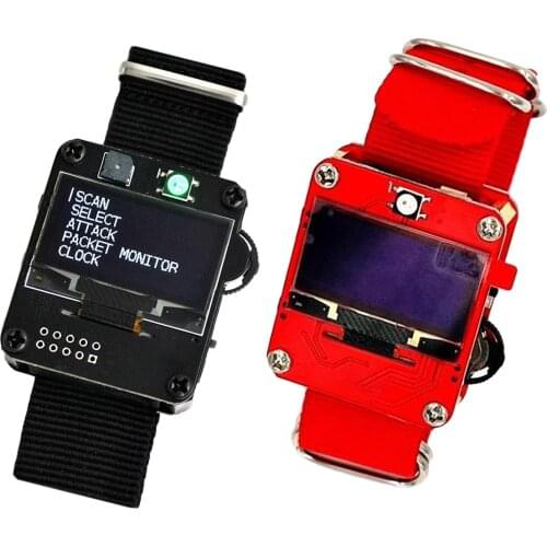 WiFi Test Tool WiFi Deauther Watch Built in 500mAh Battery Deauther Watch