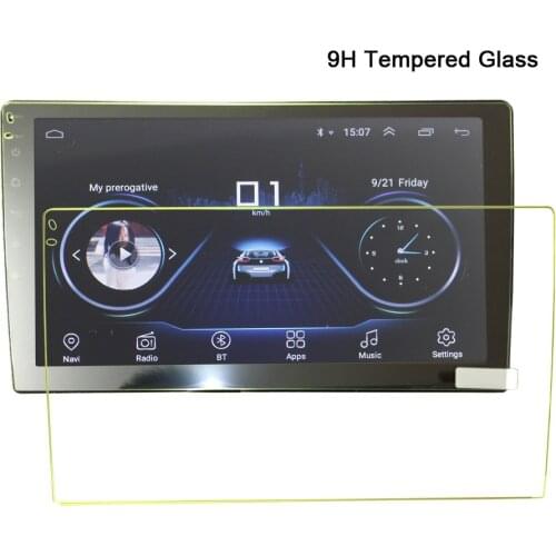 Glass Screen Protector Film car stickers for 9" 10.1" Car Radio of car DVD GPS Tempered Glass Protective Film Sticker