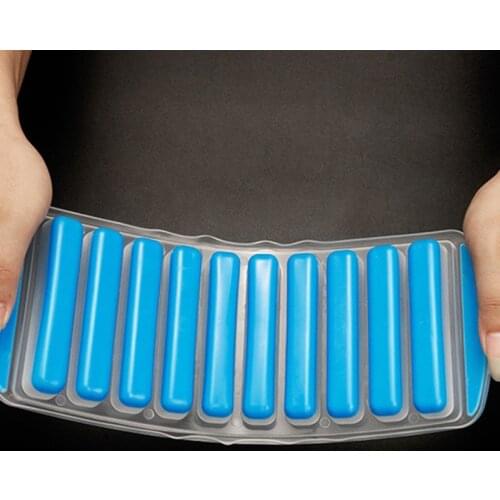 1Pcs Summer Artifact Silicone Ice Cube Tray Mold Fits For Water Bottle Ice Cream Pudding Maker Mold Bar Kitchen Tool