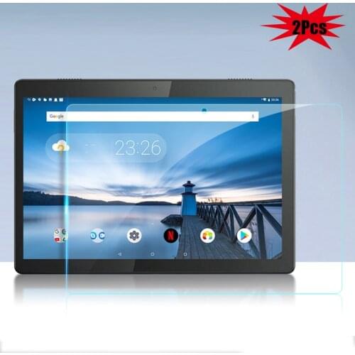 2pcs Tempered Glass For Lenovo Tab M10 Plus TB-X606 Screen Protector Tablet Film On Smart Tab M10 FHD Plus 10.3" M10 X605F X505F