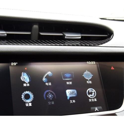 Central Control Outlet Air Vent Frame Cover Trim for Cadillac XT5 2016 2017 2018 2019 Car styling accessories Air Vent Frame