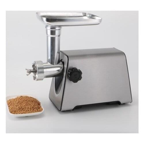 220V small electric household animal feed chicken dog cat food pellet machine electric bird bait fish pellet granulator