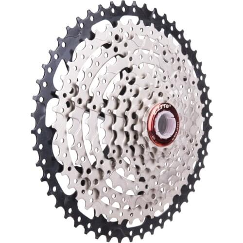 Mountain Bike 9 Speed Cassette 11-50T Wide Ratio MTB Bicycle 9S Freewheel Compatible with Cheap for shimano M430 M4000 M590