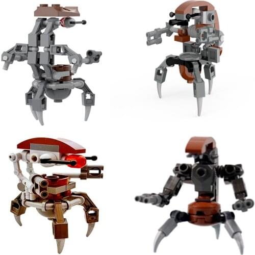 MOC Space Empire Mini UAV Bricks Set Fightering Interstellar Small Particle Building Block Model Educational Childrens Toy Gift