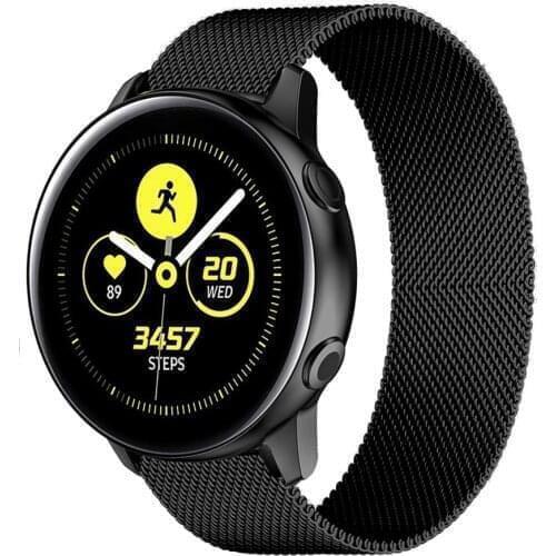 Milanese Strap Wrist Band For Garmin Venu 2s Sq Forerunner158/745/245/645M Vivoactive 4s3t3m Vivomove 3 HR Chronos Watchband