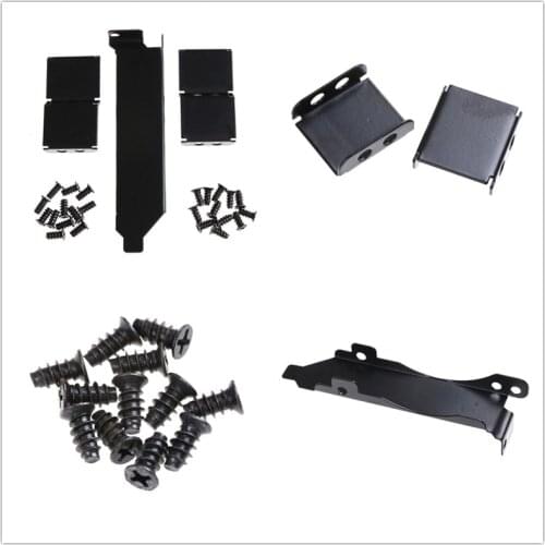 New Black Dual Fan Mount Rack PCI Slot Bracket For Video Card 8cm/9cm Fan 3 Fans Mount Rack PCI Slot Bracket Fan Connectors