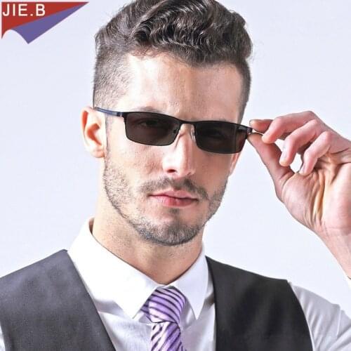 New men women Titanium Alloy photochromic Reading glasses for Anti-scratch coating Dioptric Glasses +25 To +6.00