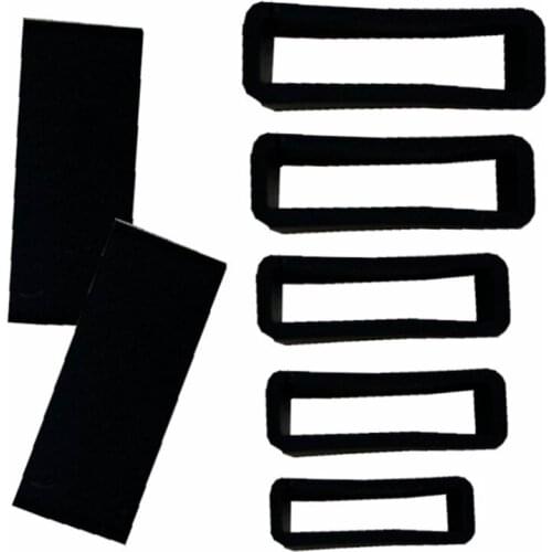 4Packs Rubber Rings Watch Strap Loops Silicone Replacement Watch Band Keeper Holder Retainer 12 14 16 18 19 20 21 22 24 26mm