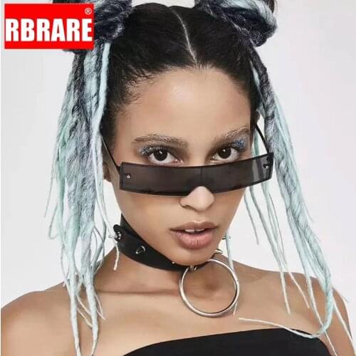 RBRARE Designer Sunglasses Women 2021 High Quality Rimless Square Sunglasses Men Luxury Brand Sun Glasses Gafas De Sol Mujer