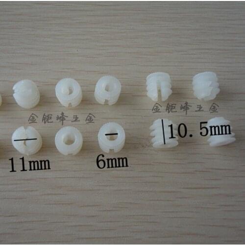100pcs Thickening three in one connector / nylon expansion head / furniture connector hardware furniture