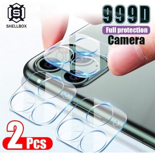 2PCS Camera Lens Tempered Glass for iPhone 12 Pro Max Screen Protector for iPhone 11 Pro Max 12 Mini Camera Ptotection Glass