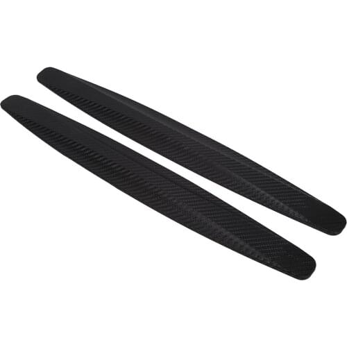 2 pcs Car Edge Anti-collision Strip Bumper Protector Protective Guard Bar Anti-Rub Scrape Retail Bumper Crash Styling Mouldings