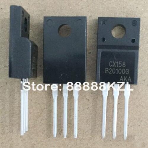 20pcs/lot MBRF20100CT=B20100G TO-220F Schottky diode transistor switch power supply tube new original