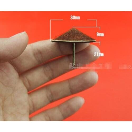 30MM*30MM square Upholstery Nail Jewelry Box Wall Door Sofa Furniture Decorative Tack Stud Pushpin