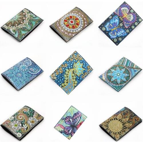 Diamond Painting Notebook Passport Book DIY Shine Special Diamond Painting Cross Stitch 20 x 14 cm Perfect Diy Creative Crafts