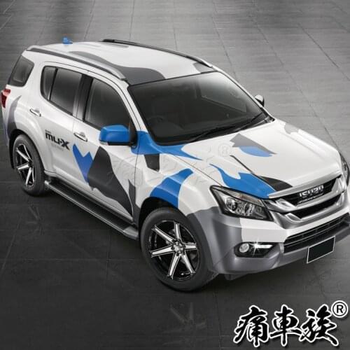Car stickers FOR Isuzu mu-X body exterior sports decoration fashion decals muX modification supplies