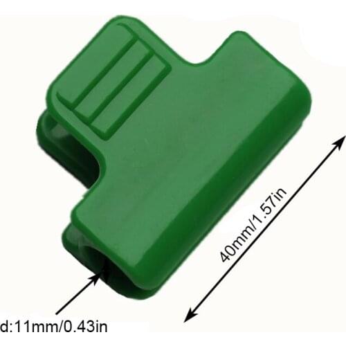 10pcs Plant Fixed Clip Vines Grape Support Fastener Vegetables Flowers Tied Buckle Clamp Greenhouse Bracket Garden Supplies