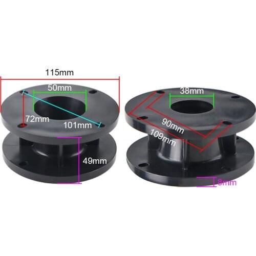 Tweeter Horn Converter Head For 50mm turn 38mm throat Treble Audio Accessories 2pcs