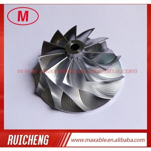 CT26 11+0 blades 48.30/64.89mm Turbo aluminum 2618/milling/Billet compressor wheel