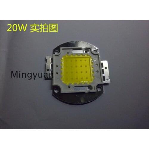 20W high-power LED light white is 12-14V + LED 77mm Lens + Reflector Collimator + Fixed Bracket