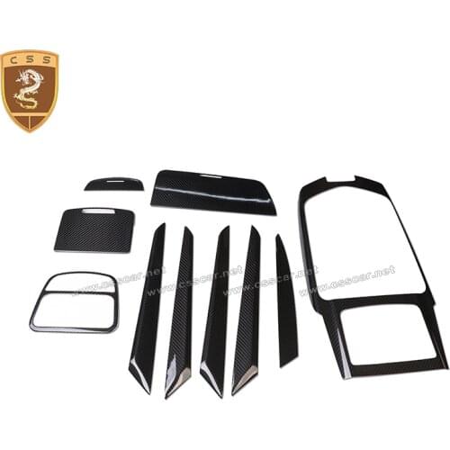 New Arrival Fits Maserati Levante Carbon Fiber Car Interior Trims Original Car Styling Automobile Initerior Decoration 2017-up