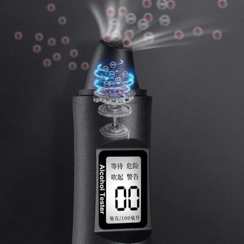 New Portable Car Alcohol Tester Household Car Blowing Breath Alcohol Tester Drinking Mini Size Alcohol Testing Equipment