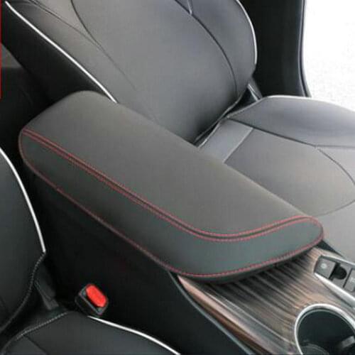 SBTMY Car-styling Interior trim for automobile armrest case decorative sleeve Accessories For Toyota Camry 2018