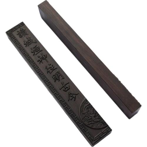 Papel De Madera Maciza Tallado A Mano Chino Papel De Peso Negro