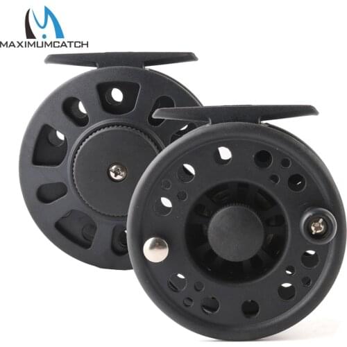 Maximumcatch 1-8WT Plastic Fly Fishing Reel Right Or Left Can Be Changed Plastic Fly Reel