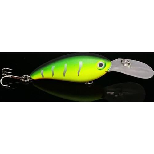 15G 10CM Fishing Lures rock Crank Bait Crankbait Minnow Vib Bass Treble Hooks Swing swim Hard lure baits wobbler Long Big Tongue