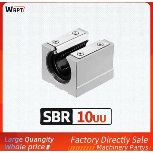 Direct selling slider SBR box type opening SBR10UU with pressure plate