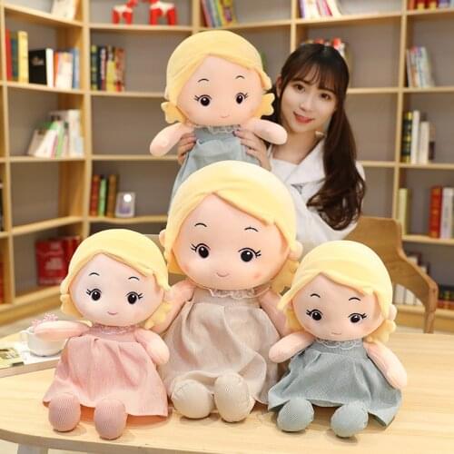 Kawaii Doll Pillow Plush Toys Soft Animals Kids Baby Toys For Girls Children Boys Birthday Gift Cute Cartoon Toy