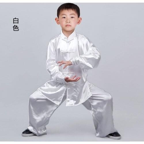 Boys kids kungfu tai chi martial arts uniforms Chinese traditional loose sweatshirt+pant exercise casual yoga set sportswear