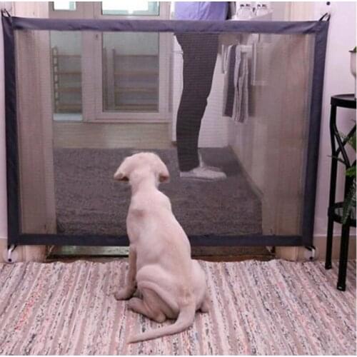 Magic Gate Dog Isolation Net Portable Foldable Pet Isolation Fence Dog Barrier Safety Fence