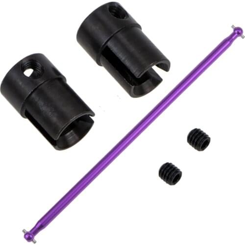 1set 03003 157mm Aluminum Drive Shaft Cup B Black 02016 For 1/10 RC Model Car HSP 94111 Replacement