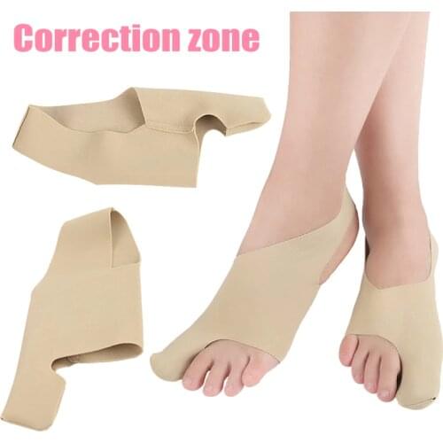 1 Pair Bunion Toe Straightener Bandage Hallux Valgus Corrector Foot Care Orthosis Support @ME88