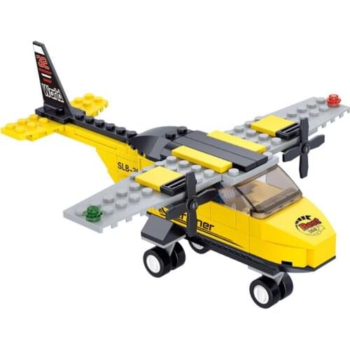 110pcs/set Airplane Building Blocks Toys for Children Compatible Major Brand Blocks City Plane Assembling Educational Toy Gifts