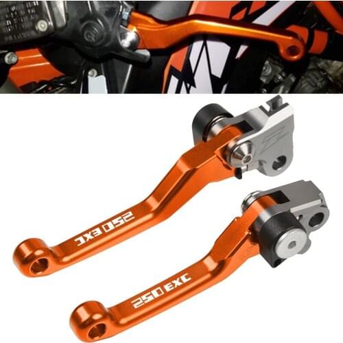 250 E X C 2003-2005 Motorcycle Dirt Bike Brake Clutch Levers Motorcross CNC Alunimun handle levers FOR 250EXC 2003 2004 2005